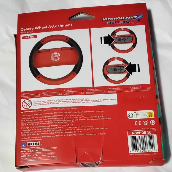 Nintendo Switch Mario Kart 8 Deluxe Wheel - Picture 9 of 10